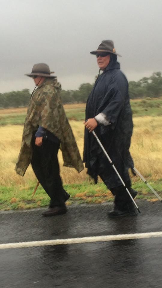 Adam Richards, Adelaide-Canberra walk to refugee freedom